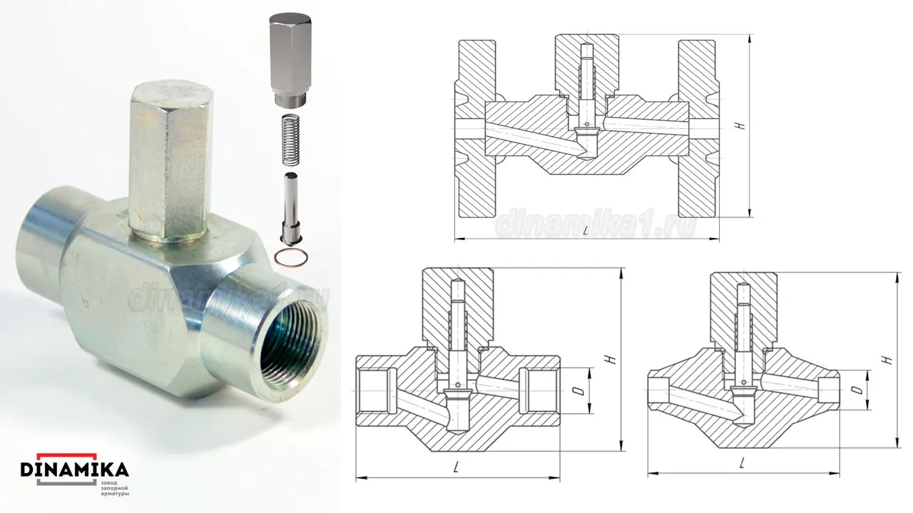 Обратные клапаны ДУ 40